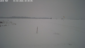 Letiště Cheb - Pojezdová dráha, Runway - 1.2.2026 v 10:30 Letiště Cheb - Pojezdová dráha, Runway - 1.2.2026 v 10:30