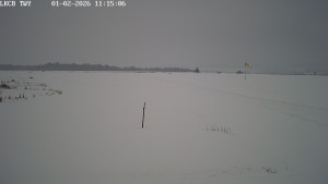 Letiště Cheb - Pojezdová dráha, Runway - 1.2.2026 v 11:15 Letiště Cheb - Pojezdová dráha, Runway - 1.2.2026 v 11:15