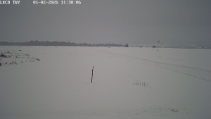 Letiště Cheb - Pojezdová dráha, Runway - 1.2.2026 v 11:30 Letiště Cheb - Pojezdová dráha, Runway - 1.2.2026 v 11:30