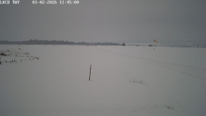 Letiště Cheb - Pojezdová dráha, Runway - 1.2.2026 v 11:45 Letiště Cheb - Pojezdová dráha, Runway - 1.2.2026 v 11:45