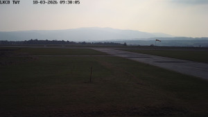 Letiště Cheb - Pojezdová dráha, Runway - 18.3.2026 v 09:30 Letiště Cheb - Pojezdová dráha, Runway - 18.3.2026 v 09:30