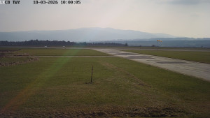 Letiště Cheb - Pojezdová dráha, Runway - 18.3.2026 v 10:00 Letiště Cheb - Pojezdová dráha, Runway - 18.3.2026 v 10:00