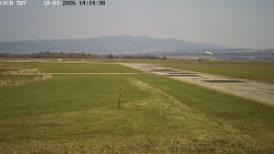 Letiště Cheb - Pojezdová dráha, Runway - 18.3.2026 v 14:15 Letiště Cheb - Pojezdová dráha, Runway - 18.3.2026 v 14:15