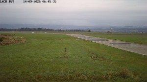 Letiště Cheb - Pojezdová dráha, Runway - 14.9.2026 v 06:45 Letiště Cheb - Pojezdová dráha, Runway - 14.9.2026 v 06:45