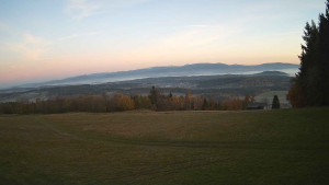 Zvičina - Pohled na sever, Krkonoše - 31.10.2025 v 06:45 Zvičina - Pohled na sever, Krkonoše - 31.10.2025 v 06:45