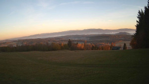 Zvičina - Pohled na sever, Krkonoše - 31.10.2025 v 07:00 Zvičina - Pohled na sever, Krkonoše - 31.10.2025 v 07:00