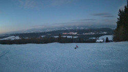 Pohled na sever, Krkonoše