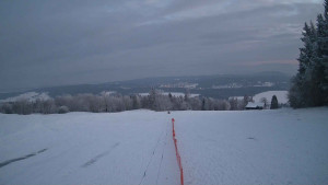 Zvičina - Pohled na sever, Krkonoše - 1.2.2026 v 07:00 Zvičina - Pohled na sever, Krkonoše - 1.2.2026 v 07:00