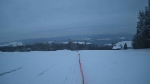 Zvičina - Pohled na sever, Krkonoše - 1.2.2026 v 17:15 Zvičina - Pohled na sever, Krkonoše - 1.2.2026 v 17:15