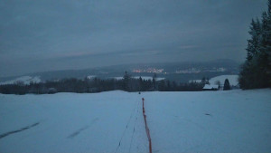 Zvičina - Pohled na sever, Krkonoše - 1.2.2026 v 17:30 Zvičina - Pohled na sever, Krkonoše - 1.2.2026 v 17:30