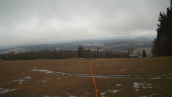 Pohled na sever, Krkonoše