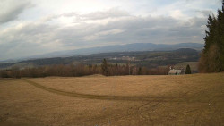 Pohled na sever, Krkonoše