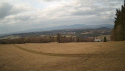 Pohled na sever, Krkonoše