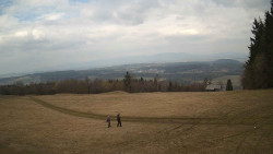 Pohled na sever, Krkonoše