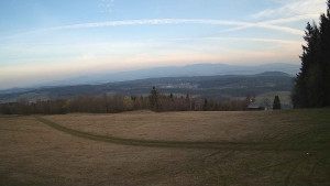 Zvičina - Pohled na sever, Krkonoše - 24.3.2026 v 07:00 Zvičina - Pohled na sever, Krkonoše - 24.3.2026 v 07:00