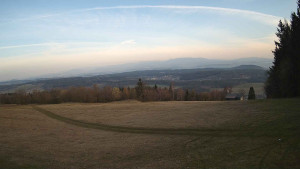 Zvičina - Pohled na sever, Krkonoše - 24.3.2026 v 07:15 Zvičina - Pohled na sever, Krkonoše - 24.3.2026 v 07:15