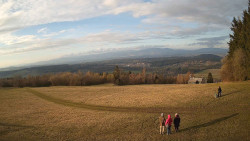 Pohled na sever, Krkonoše