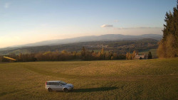 Pohled na sever, Krkonoše