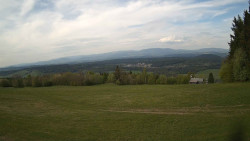 Pohled na sever, Krkonoše