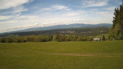 Pohled na sever, Krkonoše