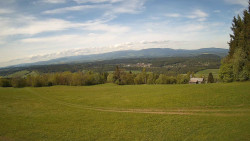 Pohled na sever, Krkonoše