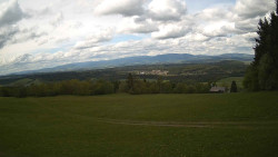 Pohled na sever, Krkonoše