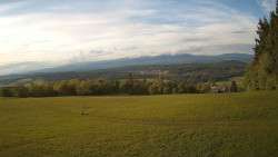 Pohled na sever, Krkonoše