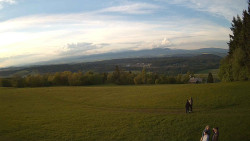Pohled na sever, Krkonoše