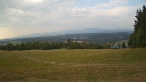 Zvičina - Blick nach Norden, Riesengebirge - 31.7.2026 v 17:45 Zvičina - Blick nach Norden, Riesengebirge - 31.7.2026 v 17:45