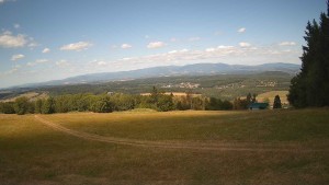 Zvičina - Widok na północ, Karkonosze - 8.8.2026 v 13:45 Zvičina - Widok na północ, Karkonosze - 8.8.2026 v 13:45