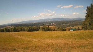 Zvičina - Widok na północ, Karkonosze - 8.8.2026 v 16:45 Zvičina - Widok na północ, Karkonosze - 8.8.2026 v 16:45