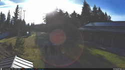 Běžecká trať, střelnice