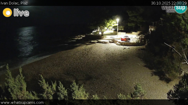 Ivan Dolac - Pláž - 30.10.2025 v 22:30 Ivan Dolac - Pláž - 30.10.2025 v 22:30