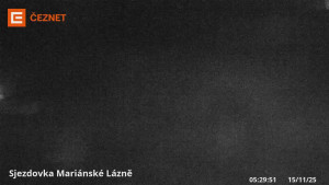 Skiareál Mariánky - Dolní stanice lanovky - 15.11.2025 v 05:30 Skiareál Mariánky - Dolní stanice lanovky - 15.11.2025 v 05:30