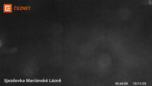 Skiareál Mariánky - Dolní stanice lanovky - 15.11.2025 v 05:45 Skiareál Mariánky - Dolní stanice lanovky - 15.11.2025 v 05:45