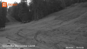 Skiareál Mariánky - Dolní stanice lanovky - 15.11.2025 v 07:00 Skiareál Mariánky - Dolní stanice lanovky - 15.11.2025 v 07:00