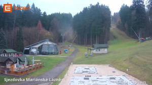 Skiareál Mariánky - Dolní stanice lanovky - 15.11.2025 v 16:00 Skiareál Mariánky - Dolní stanice lanovky - 15.11.2025 v 16:00
