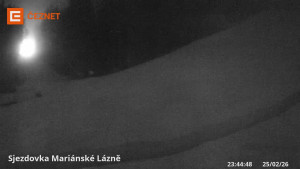 Skiareál Mariánky - Dolní stanice lanovky - 25.2.2026 v 23:45 Skiareál Mariánky - Dolní stanice lanovky - 25.2.2026 v 23:45