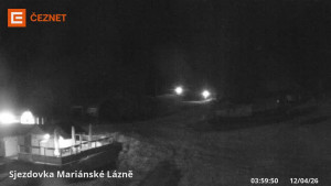 Skiareál Mariánky - Dolní stanice lanovky - 12.4.2026 v 04:00 Skiareál Mariánky - Dolní stanice lanovky - 12.4.2026 v 04:00
