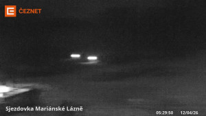 Skiareál Mariánky - Dolní stanice lanovky - 12.4.2026 v 05:30 Skiareál Mariánky - Dolní stanice lanovky - 12.4.2026 v 05:30