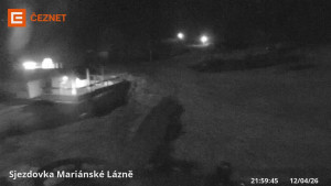 Skiareál Mariánky - Dolní stanice lanovky - 12.4.2026 v 22:00 Skiareál Mariánky - Dolní stanice lanovky - 12.4.2026 v 22:00