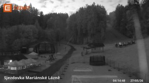 Skiareál Mariánky - Dolní stanice lanovky - 27.5.2026 v 04:15 Skiareál Mariánky - Dolní stanice lanovky - 27.5.2026 v 04:15