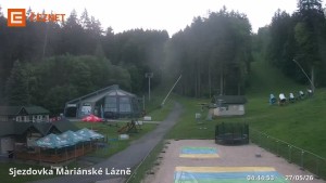 Skiareál Mariánky - Dolní stanice lanovky - 27.5.2026 v 04:45 Skiareál Mariánky - Dolní stanice lanovky - 27.5.2026 v 04:45