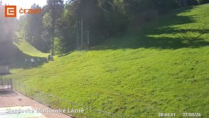 Skiareál Mariánky - Dolní stanice lanovky - 27.5.2026 v 08:45 Skiareál Mariánky - Dolní stanice lanovky - 27.5.2026 v 08:45