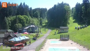 Skiareál Mariánky - Dolní stanice lanovky - 27.5.2026 v 11:15 Skiareál Mariánky - Dolní stanice lanovky - 27.5.2026 v 11:15