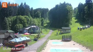 Skiareál Mariánky - Dolní stanice lanovky - 27.5.2026 v 11:30 Skiareál Mariánky - Dolní stanice lanovky - 27.5.2026 v 11:30