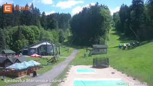 Skiareál Mariánky - Dolní stanice lanovky - 27.5.2026 v 12:30 Skiareál Mariánky - Dolní stanice lanovky - 27.5.2026 v 12:30