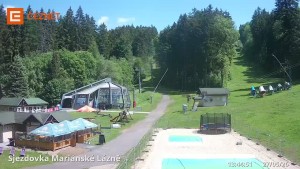 Skiareál Mariánky - Dolní stanice lanovky - 27.5.2026 v 13:45 Skiareál Mariánky - Dolní stanice lanovky - 27.5.2026 v 13:45