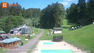 Skiareál Mariánky - Dolní stanice lanovky - 27.5.2026 v 15:15 Skiareál Mariánky - Dolní stanice lanovky - 27.5.2026 v 15:15