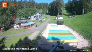 Skiareál Mariánky - Dolní stanice lanovky - 27.5.2026 v 16:45 Skiareál Mariánky - Dolní stanice lanovky - 27.5.2026 v 16:45